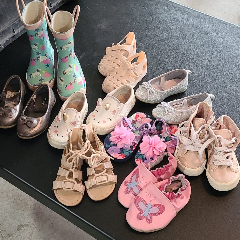 Little Girls sz 5 Shoes Sandals Boots